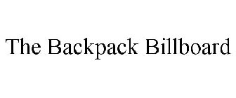 THE BACKPACK BILLBOARD