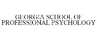 GEORGIA SCHOOL OF PROFESSIONAL PSYCHOLOGY