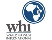 WHI WATER HARVEST INTERNATIONAL