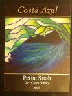 COSTA AZUL PETITE SIRAH DRY CREEK VALLEY 2005