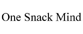 ONE SNACK MIND