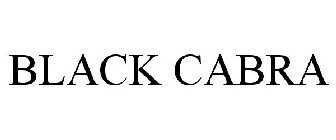 BLACK CABRA