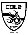 COLE SOCCER CLUB, INC.