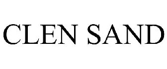 CLEN SAND