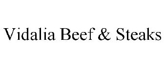 VIDALIA BEEF & STEAKS