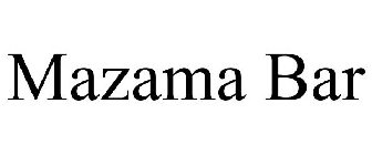 MAZAMA BAR