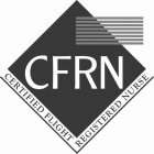 CFRN CERTIFIED FLIGHT REGISTERED NURSE
