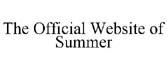THE OFFICIAL WEBSITE OF SUMMER