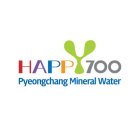 HAPPY 700 PYEONGCHANG MINERAL WATER