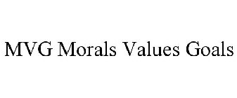 MVG MORALS VALUES GOALS