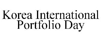 KOREA INTERNATIONAL PORTFOLIO DAY