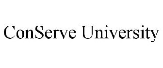 CONSERVE UNIVERSITY