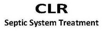 CLR SEPTIC SYSTEM TREATMENT