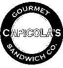 CAPICOLA'S GOURMET SANDWICH CO.