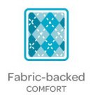 FABRIC-BACKED COMFORT