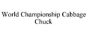 WORLD CHAMPIONSHIP CABBAGE CHUCK