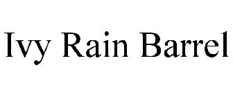 IVY RAIN BARREL