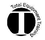 TOTAL EQUIPMENT TRAINING T