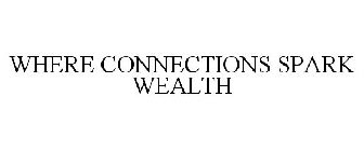 WHERE CONNECTIONS SPARK WEALTH