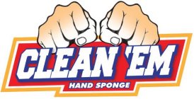 CLEAN 'EM HAND SPONGE
