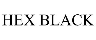 HEX BLACK