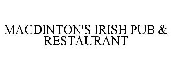 MACDINTON'S IRISH PUB & RESTAURANT