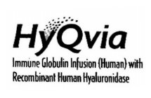 HYQVIA IMMUNE GLOBULIN INFUSION (HUMAN) WITH RECOMBINANT HUMAN HYALURONIDASE