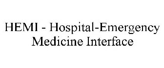 HEMI - HOSPITAL-EMERGENCY MEDICINE INTERFACE