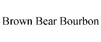 BROWN BEAR BOURBON