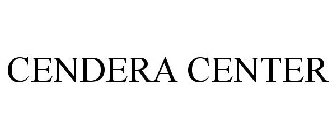 CENDERA CENTER