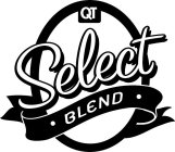 QT SELECT · BLEND ·