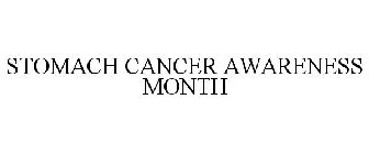 STOMACH CANCER AWARENESS MONTH