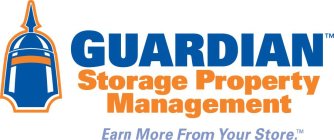 GUARDIAN STORAGE PROPERTY MANAGEMENT EARN MORE FROM YOUR STORE.