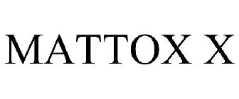 MATTOX X