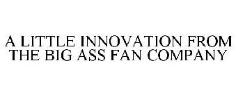 A LITTLE INNOVATION FROM THE BIG ASS FAN COMPANY