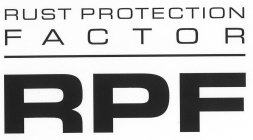 RUST PROTECTION FACTOR RPF