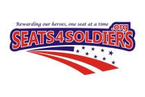 SEATS4SOLDIERS.ORG REWARDING OUR HEROES, ONCE SEAT AT A TIME