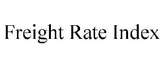FREIGHT RATE INDEX