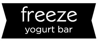 FREEZE YOGURT BAR