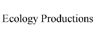 ECOLOGY PRODUCTIONS