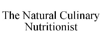 THE NATURAL CULINARY NUTRITIONIST