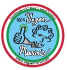 100% VEGAN MARIO'S HANDMADE WITH LOVE IN SMALL BATCHES WWW.VEGANMARIO.COM