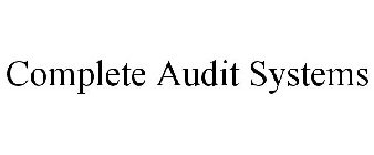 COMPLETE AUDIT SYSTEMS