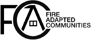FAC FIRE ADAPTED COMMUNITIES