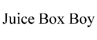 JUICE BOX BOY