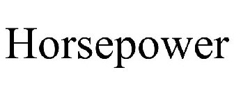 HORSEPOWER