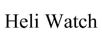 HELI WATCH