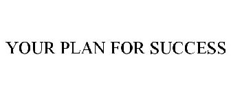 YOUR PLAN FOR SUCCESS