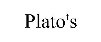 PLATO'S
