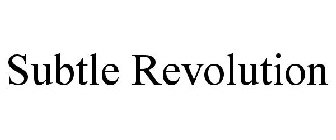 SUBTLE REVOLUTION